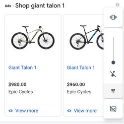 Giant Talon Bike