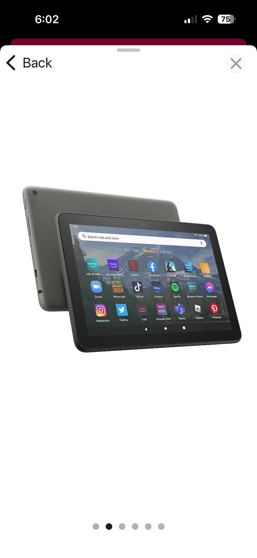 Amazon Tablet Fire HD 8