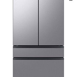 Samsung bespoke 4 Door Refrigerator - Stainless Steel All 4 Panels 