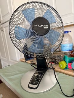 Table Top Fan Rowenta Turbo Silence Extreme EXCELLENT CONDITION