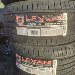 205-50-15 !!! LEXANI !!! $250 LAS 4 LLANTAS MONTADAS Y BALANCEO INCLUIDO 👌 