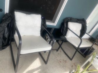 Patio chairs