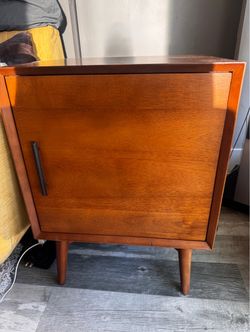 West Elm Mid-Century Singer Door Cabinet