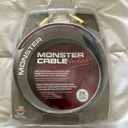 Monster Rock Guitar Prolink Cable 