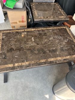 Marble tables