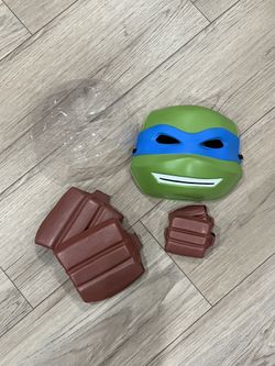 Leonardo TMNT Ninja Turtle Mask Knee Pads Elbow Pads
