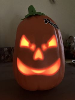 Halloween Talking Pumpkin