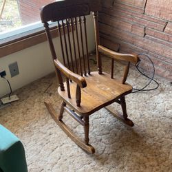 Child Sized Rocking Chair