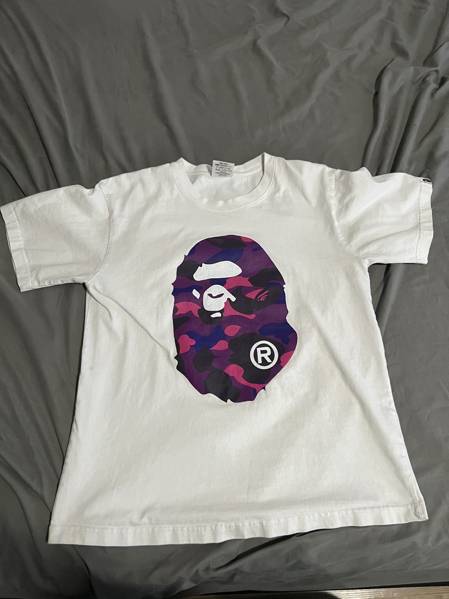 BAPE Color Camo Big Ape Head Tee