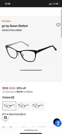 gx by Gwen Glasses Stefani GX055 EYEGLASSES  