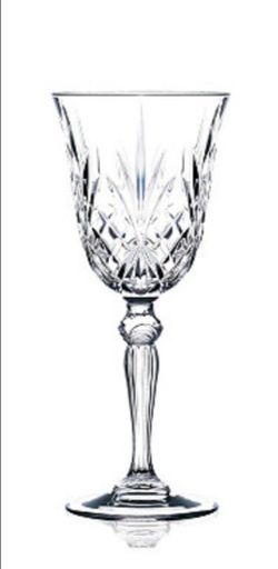 Crystal wine glasses