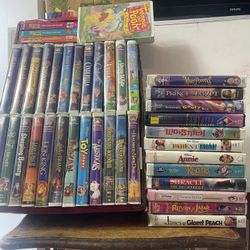 DISNEY VHS MOVIES
