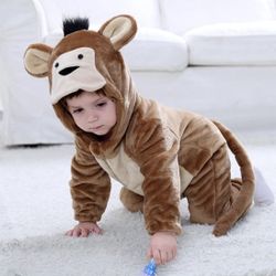 New Infant monkey Pajamas 