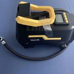 VacLife AC/DC 2-in-1 Tire Inflator - Portable Air Compressor, Air Pump for  Car Tires for Sale in Charlotte, NC - OfferUp