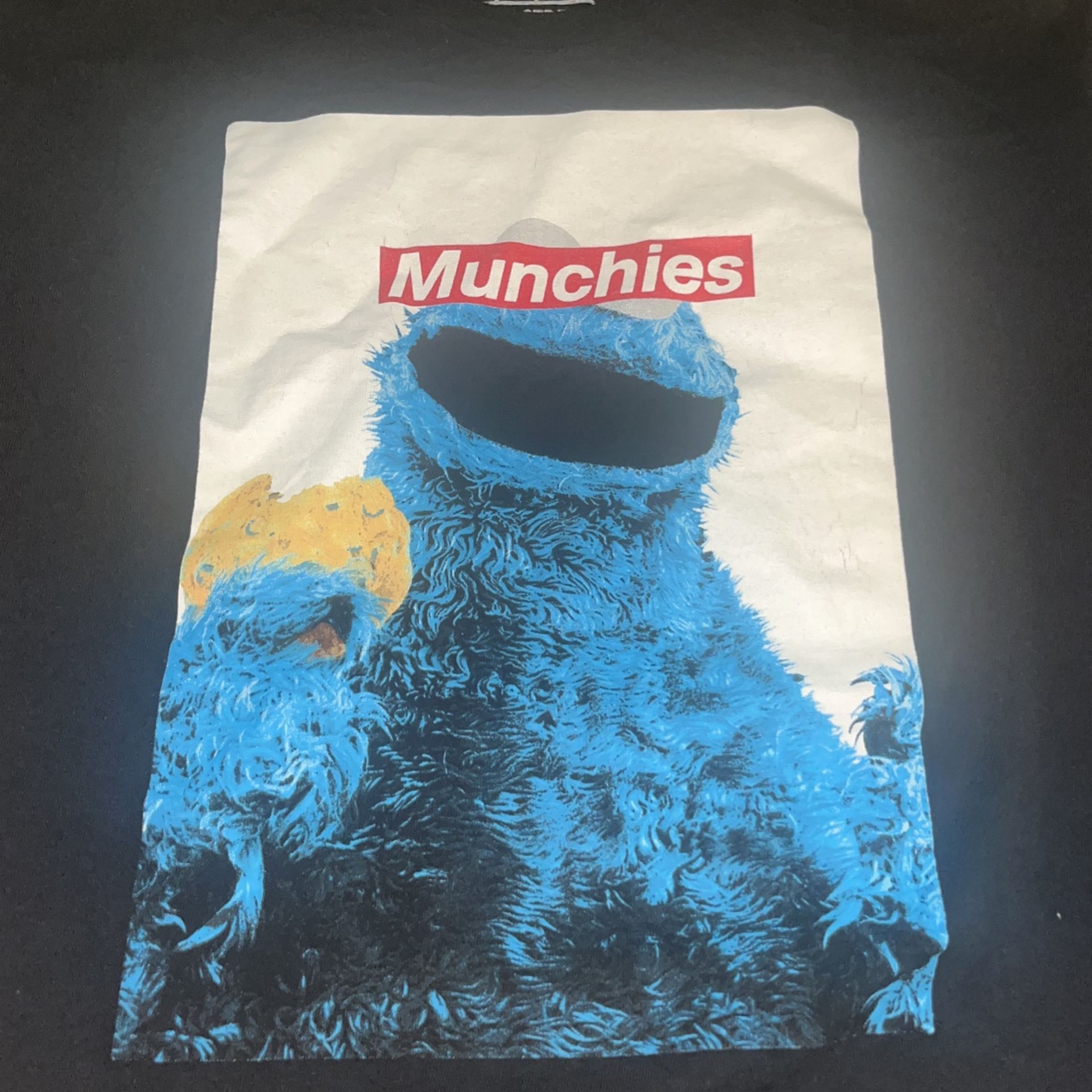 Retro Munchies Cookie Monster Size Large T-shirt