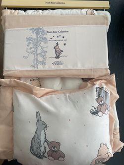 Classic Pooh 3pcs Crib Set