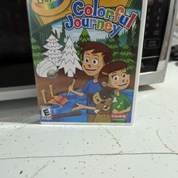 Wii Game Crayola Colorful Journey