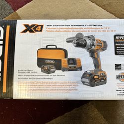 Ridgid Power Hammer Drill 