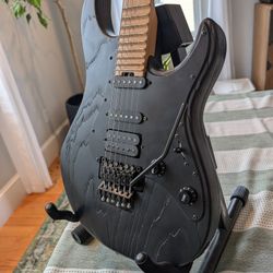 ESP LTD SN-1000 FR Electric Guitar - Black Blast