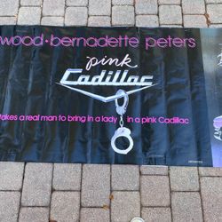 Pink Cadillac Vinyl Movie Banner