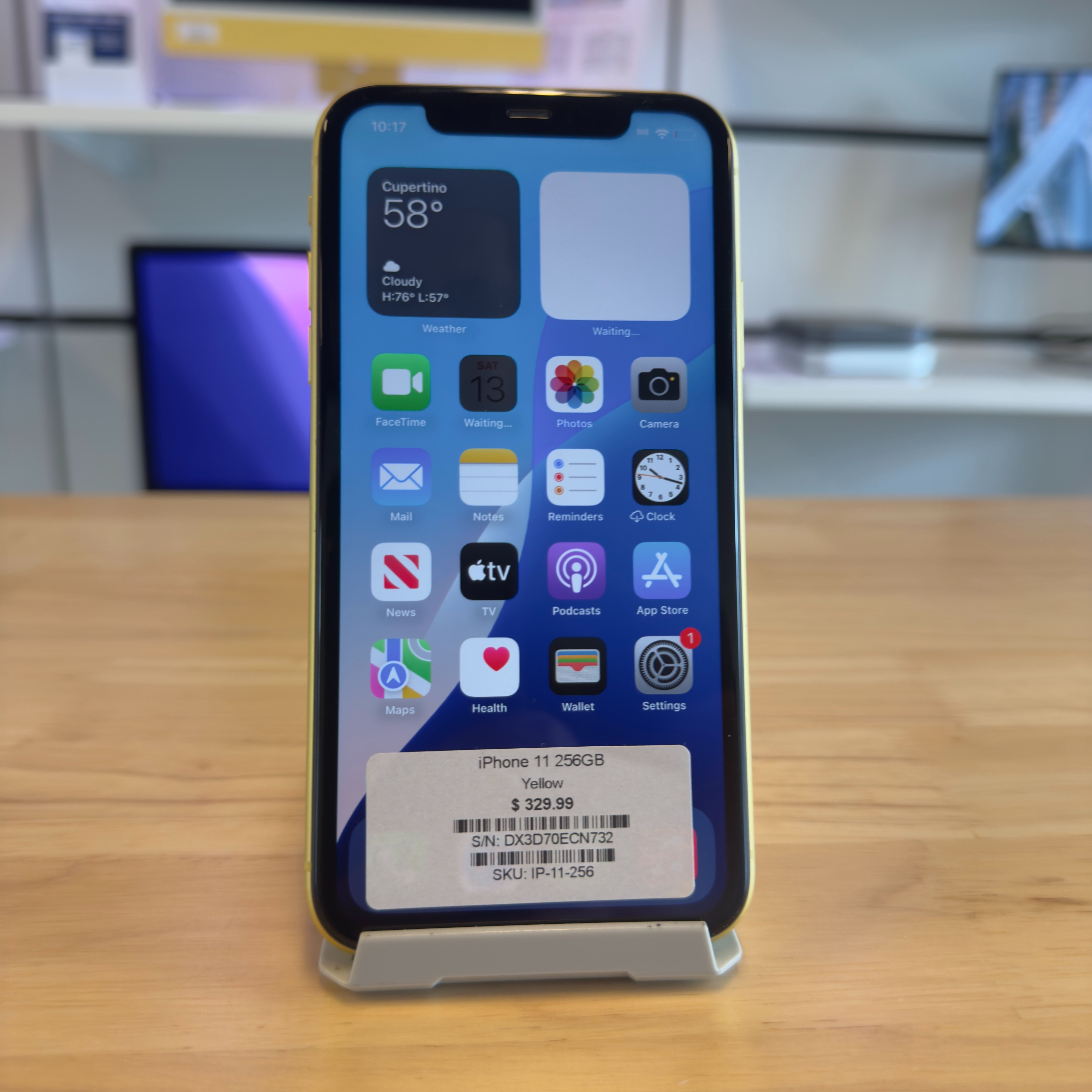 iPhone 11 – 256GB – Unlocked – Yellow