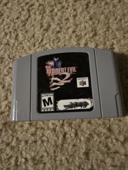 Resident Evil 2 For Nintendo 64 Authentic