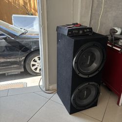 Subwoofer Kenwood +amp