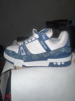 Trainer Sneakers Blue Denim