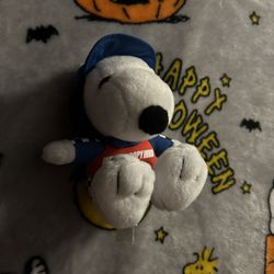 Racecar Snoopy Small Plush 