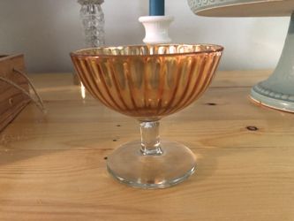 10 Carnival Sherbet Glasses