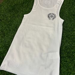 Chrome Heart Tank Top White: Size S-L