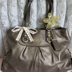 Coach Ashley Leather Tote