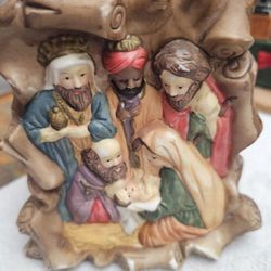 Christmas candle holders set (See description)