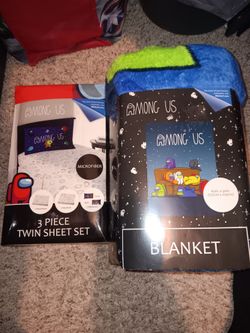 Among Us Sheets & Blanket