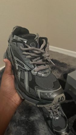 Balenciaga runners grey size 7