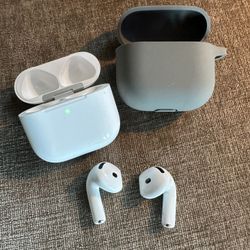 APPLE AIRPOD 4 Like New ACTIVE NOISE CANCELLATION 