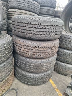 LT235/65R18 Continental Set of four Used tires $400