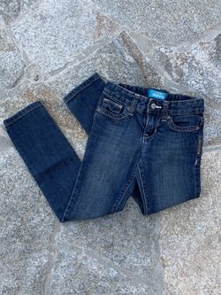 Old Navy Little Girls Skinny Jeans Size 6 Slim Like New