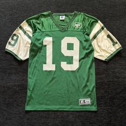 VINTAGE NEW YORK JETS JERSEY SIZE LARGE