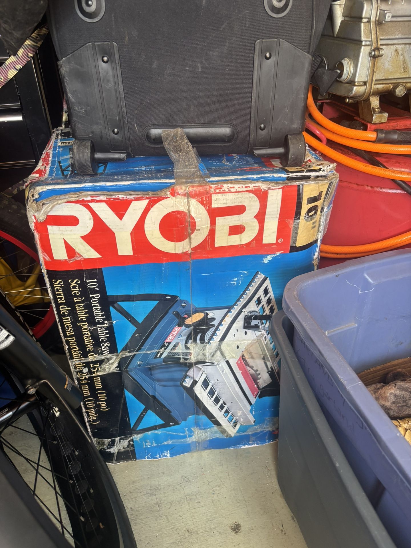 RYOBI 10inch PORTABLE TABLE SAW NEW IN BOX