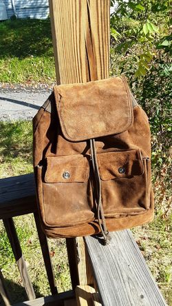 $REDUCED$ Wilson Suade Leather Backpack