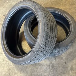 Used Tire Goodyear Eagle Sport Used Tires 235 40 18 Two Pieces, 35 Each