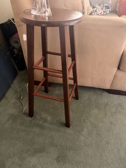 2 wooden stools for sale