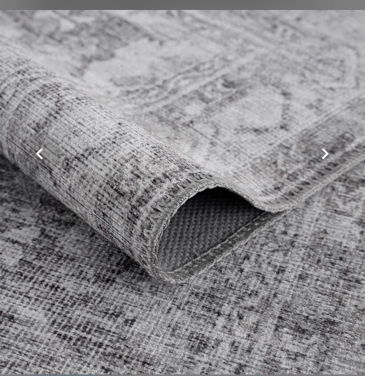 Black/Silver Gray Traditional Runner For Entryway, Hallway, Bathroom, And Kitchen - Exact Size: 2.5' X 10' 2.5' X 10' Ivory / Silver Gray