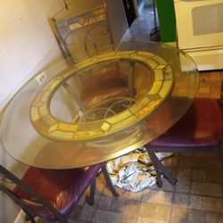 Antique Dinette Table Set