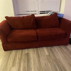 Red Living Room Couch 