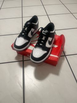 Nike Dunk Low Black White Sneakers