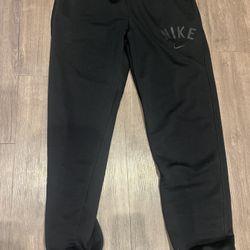 Black Nike Cuffed Sweats 