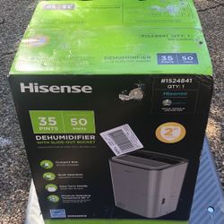Hisense 35-Pint 2-Speed Dehumidifier ENERGY STAR