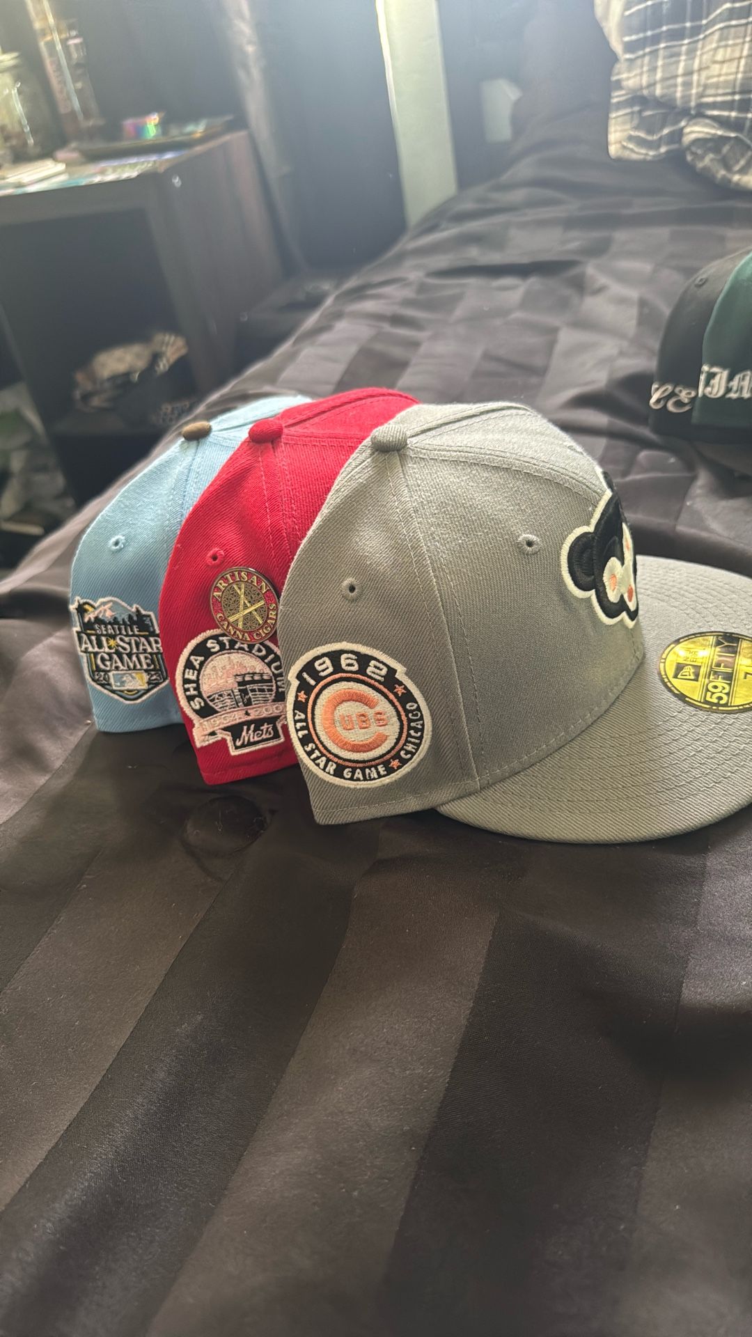 New Era Hats w/Patches, Still Have Stickers